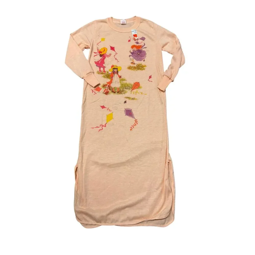 Dr. Denton's Girls Nightgown Size 10 Vintage NWT